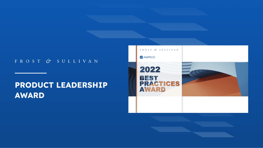 AMPECO recognized with Frost & Sullivan’s 2022 Product Leadership Award - SAN ANTONIO, TX. – October 25, 2022