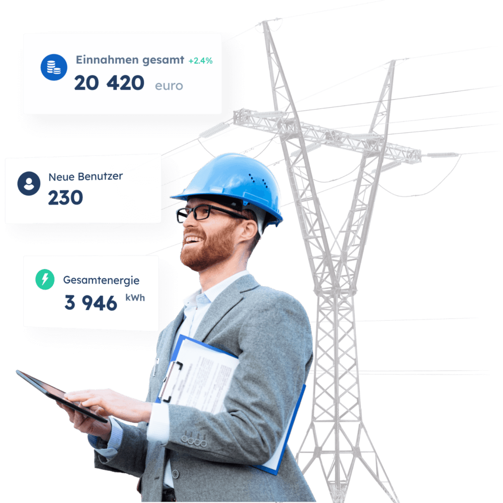 EV-Ladeplattform für Energieversorger