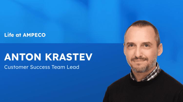 Meet Anton Krastev - A day on the customer success team involves many meetings, calendar organizing, and operational work; therefore, time management is crucial for our department and the people at AMPECO. Each of the most experienced people in the organization is skilled in planning and making time for ad-hoc work. No one can count on being able to fill their day with just a plan, so you must always be ready to switch to the dynamics. 