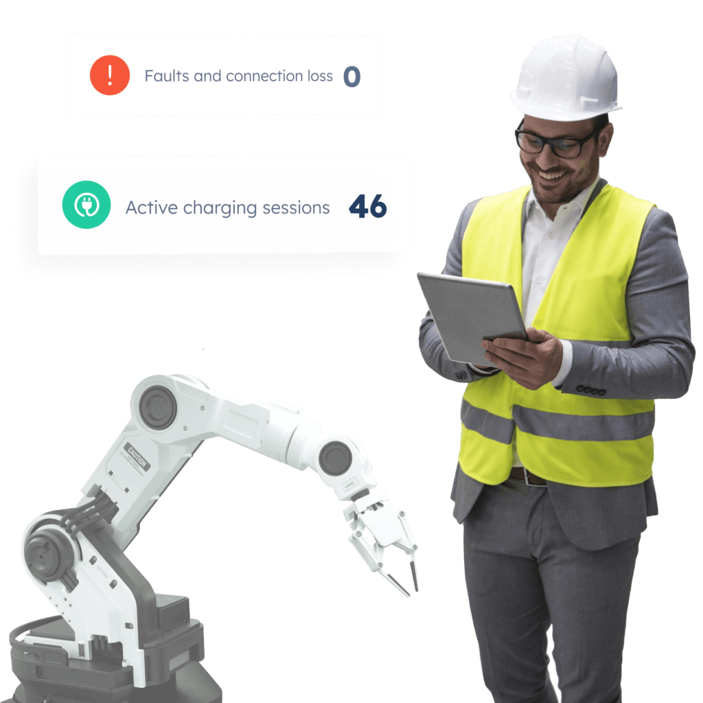 Plataforma de recarga de VE para fabricantes de puntos de recarga