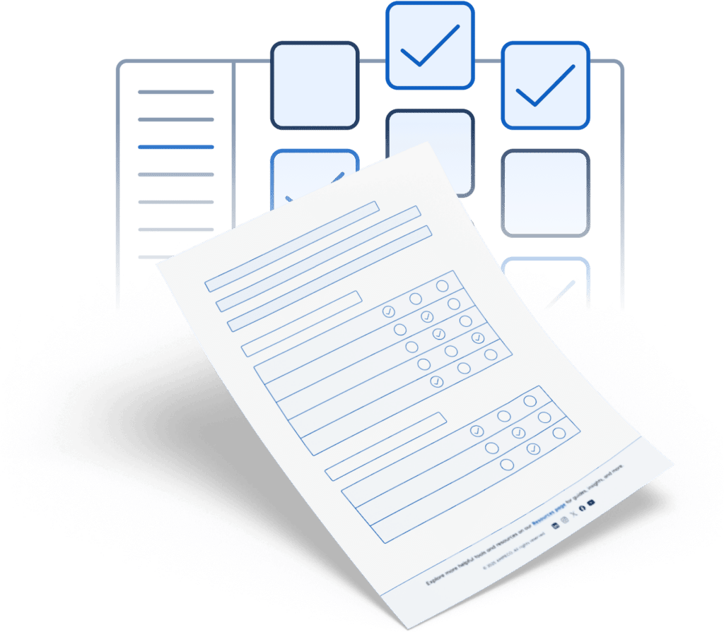 Lista de control definitiva de proveedores CPMS - Evalúe de forma más inteligente a los proveedores de sistemas de gestión de puntos de recarga (CPMS). Tome decisiones informadas y encuentre el socio adecuado para su negocio con nuestra lista de control completa, paso a paso.