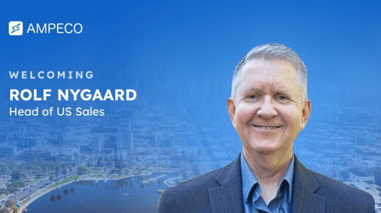Rolf Nygaard takes the helm as Head of US Sales at AMPECO - We're excited to welcome Rolf Nygaard to the AMPECO team as the Head of US Sales. With his arrival, we aim to deepen our presence in the US market. With a keen focus on the region's unique opportunities, Rolf brings invaluable expertise and a fresh perspective. His role will be instrumental in driving our efforts to deliver custom EV charging solutions tailored specifically to meet the needs and challenges of the American market.