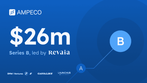 AMPECO Secures $26 Million in Series B Funding to Accelerate Global EV Charging Networks - We are excited to announce that AMPECO has raised $26 million in Series B funding, led by Revaia, with continued support from our existing investors Cavalry Ventures, BMW i Ventures, and LAUNCHub Ventures. This milestone brings our total funding to $42 million since our founding in 2019, marking a significant step in our journey to enable and accelerate the global transition to electric mobility.