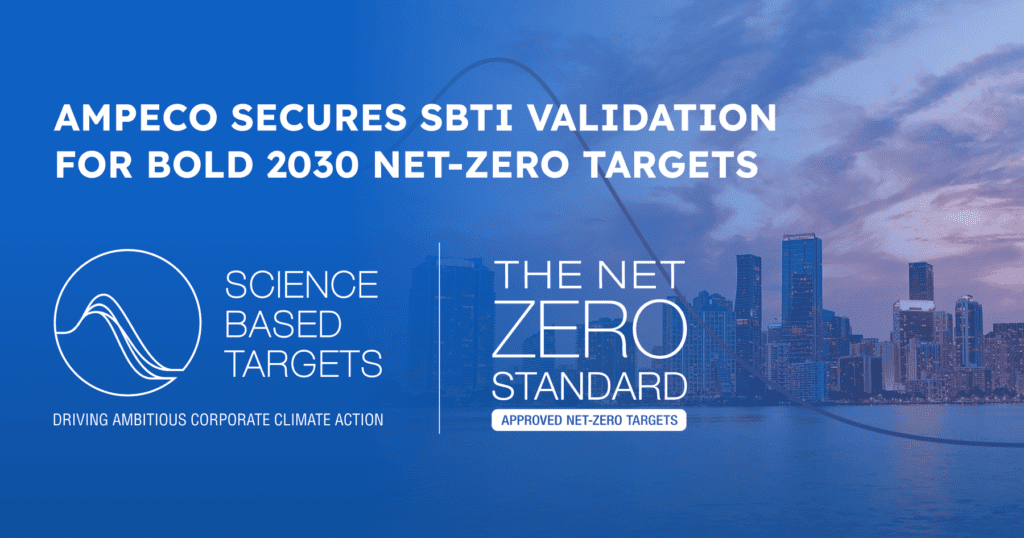 blog ampeco 2030 net zero target validated by sbti