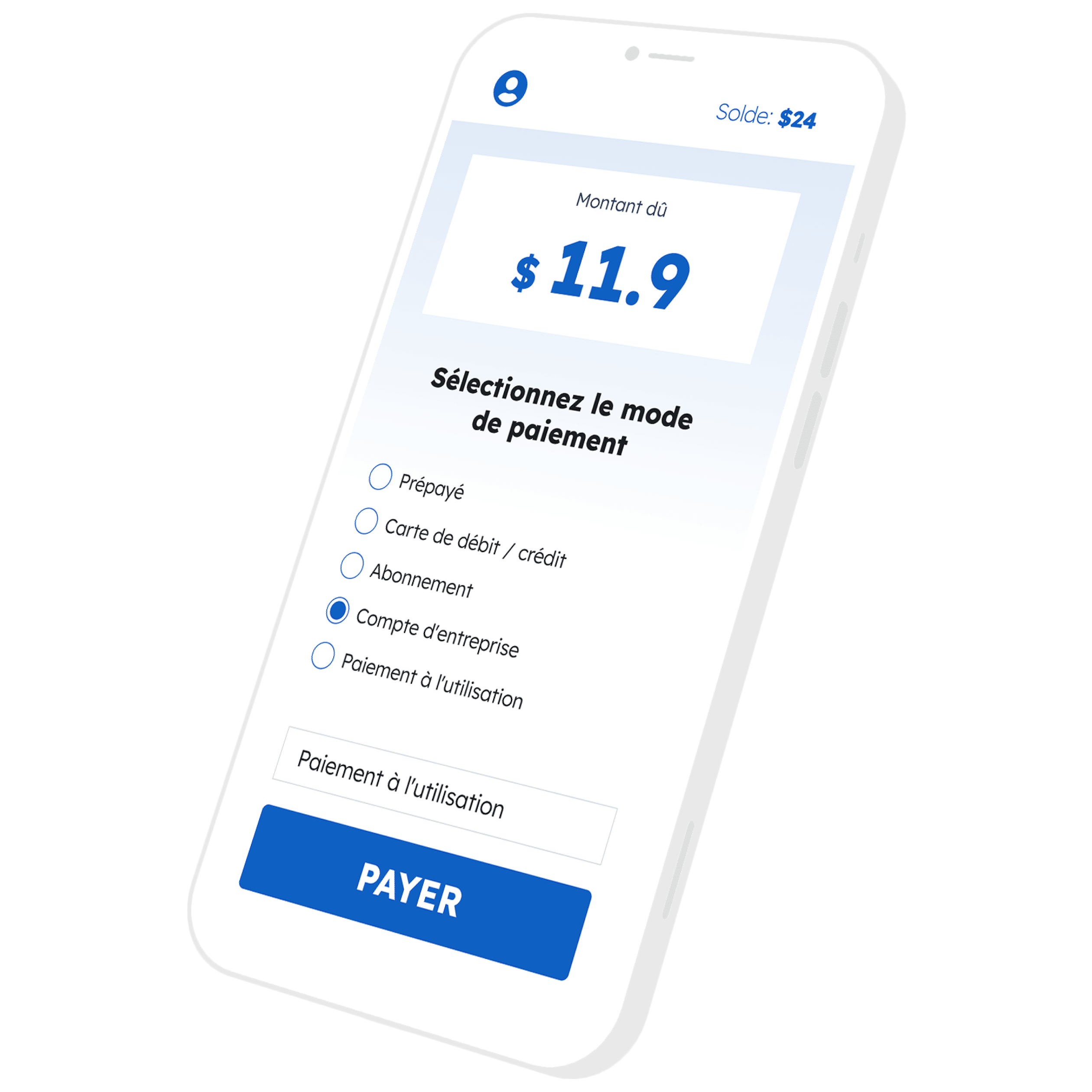 modes de paiement de l'application de mobilité électrique modes de paiement de l'application de mobilité électrique