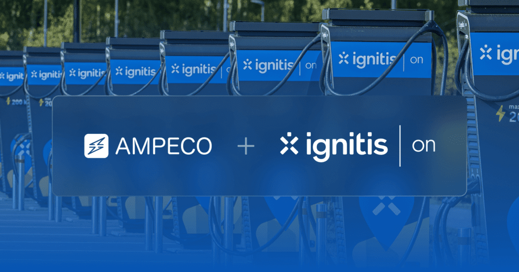 image of AMPECO and Ignitis on Announcement image of AMPECO and Ignitis on Announcement