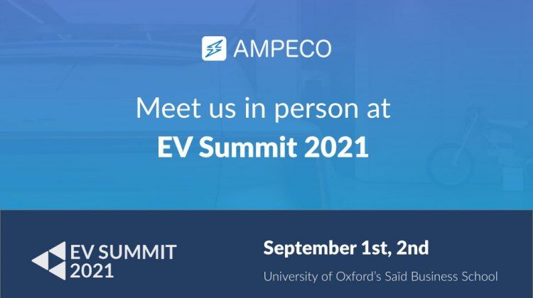 Meet AMPECO in person at EV Summit 2021 Meet AMPECO in person at EV Summit 2021