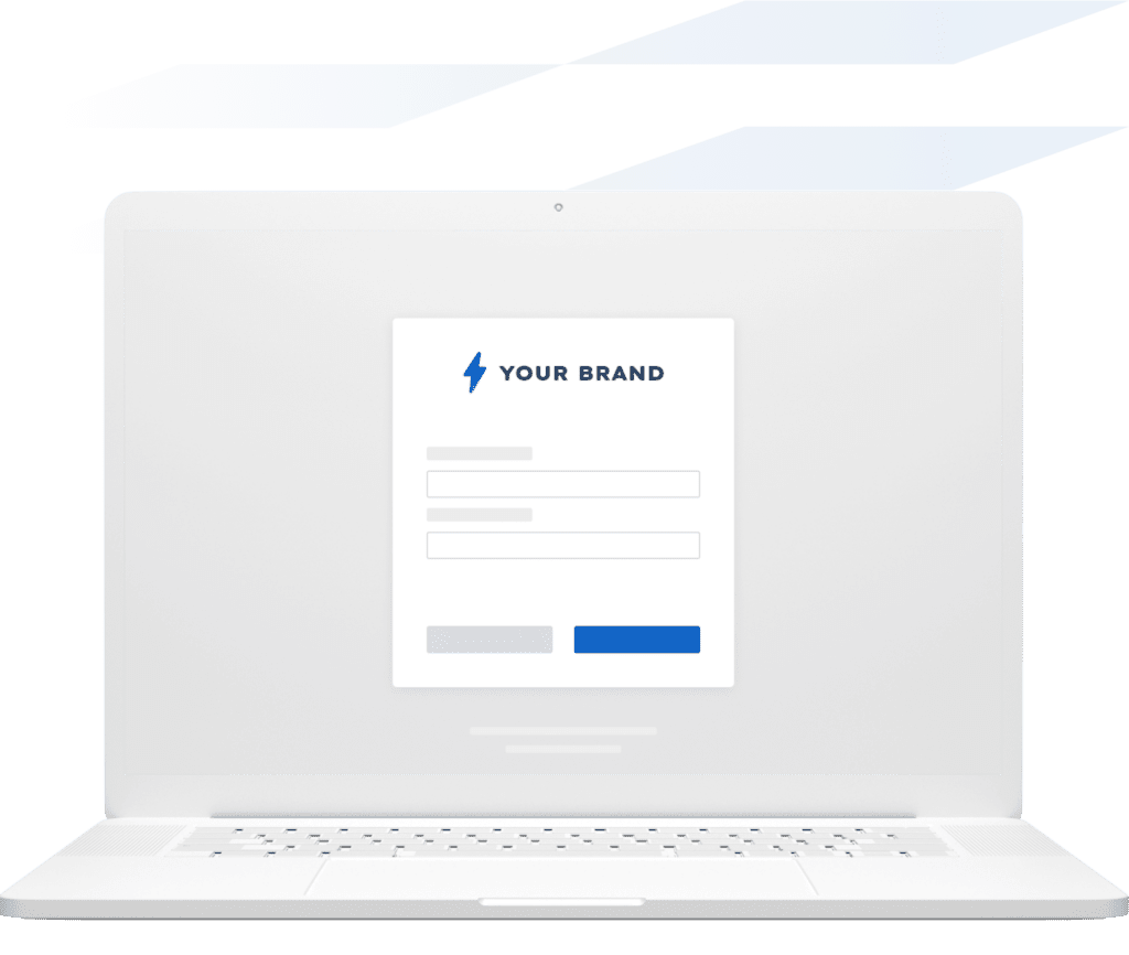 Illustration of dedicated B2B web portal Illustration of dedicated B2B web portal