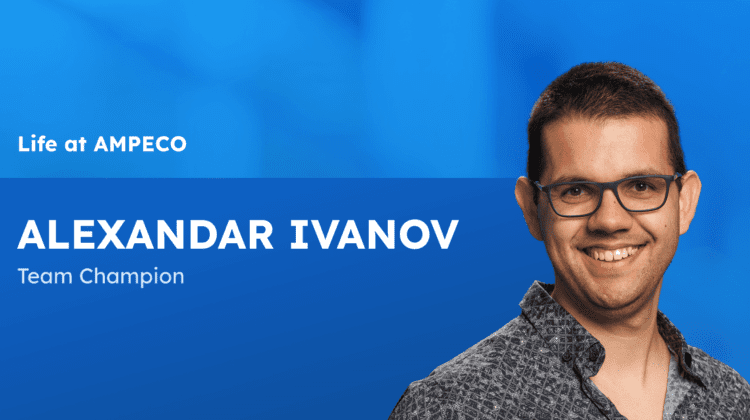 Meet Alexandar Ivanov - Welcome back to our Life at AMPECO series, where we meet you with the fantastic professionals behind the award-winning EV charging management platform of AMPECO. Today, we introduce  Alexander Ivanov, one of the team leads in our engineering department. 