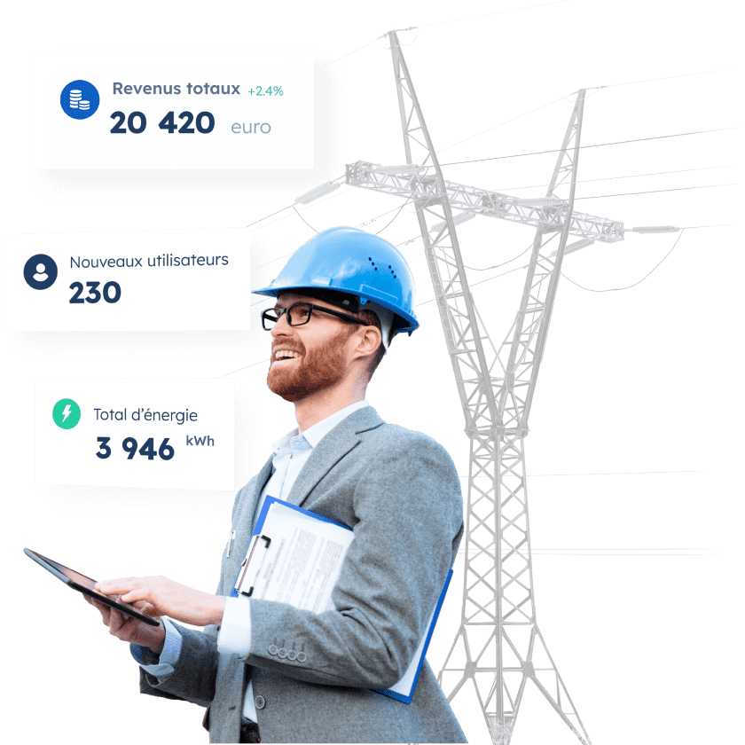 Plateforme de Recharge de VE pour les Sociétés du secteur de l'énergie Plateforme de Recharge de VE pour les Sociétés du secteur de l'énergie
