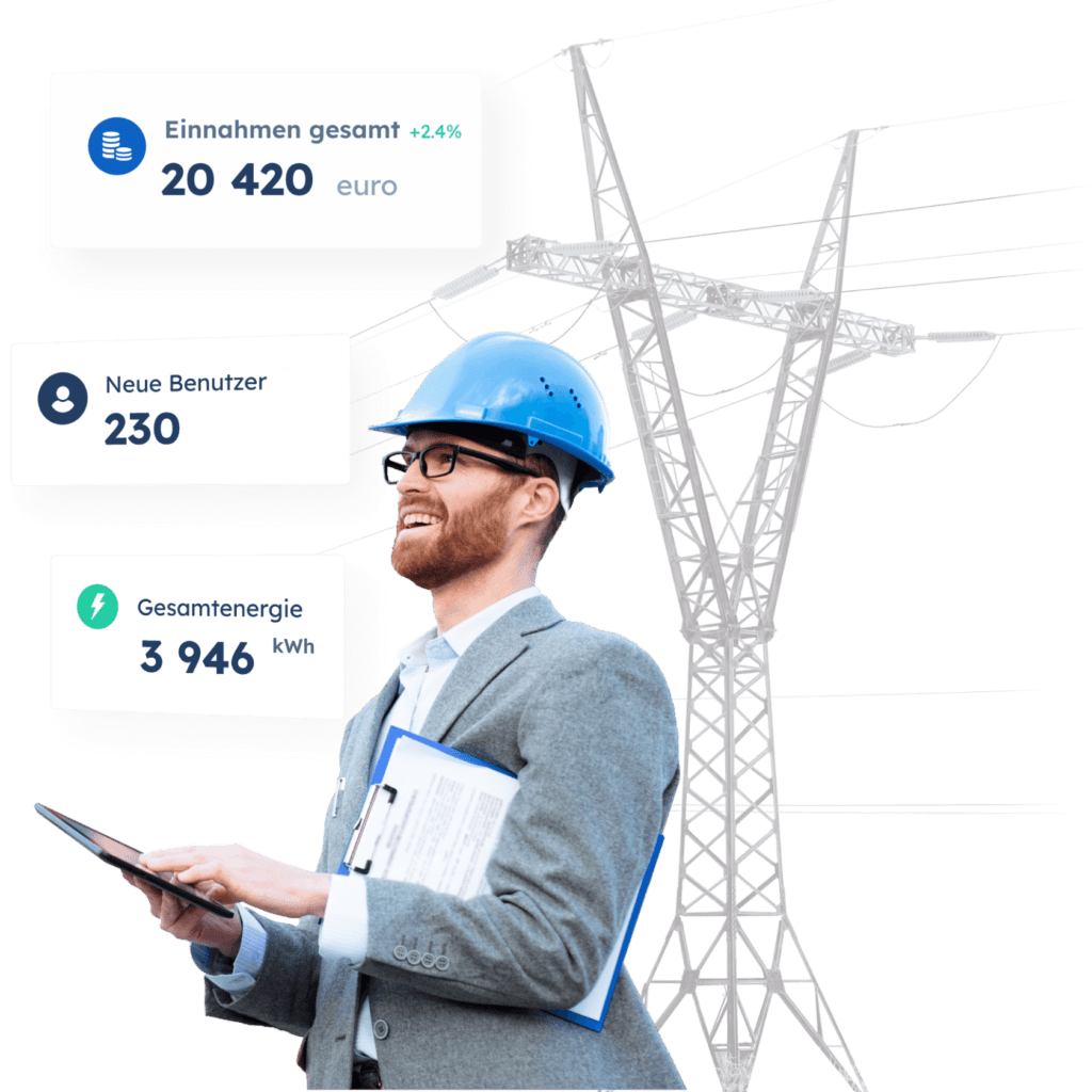 EV-Ladeplattform für Energieversorger EV-Ladeplattform für Energieversorger