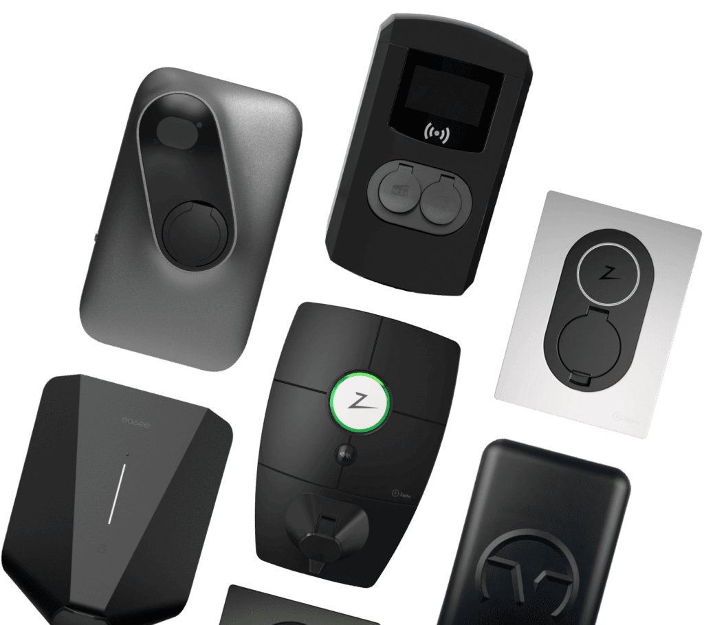 Bornes prises en charge par AMPECO<br> Bornes prises en charge par AMPECO<br>