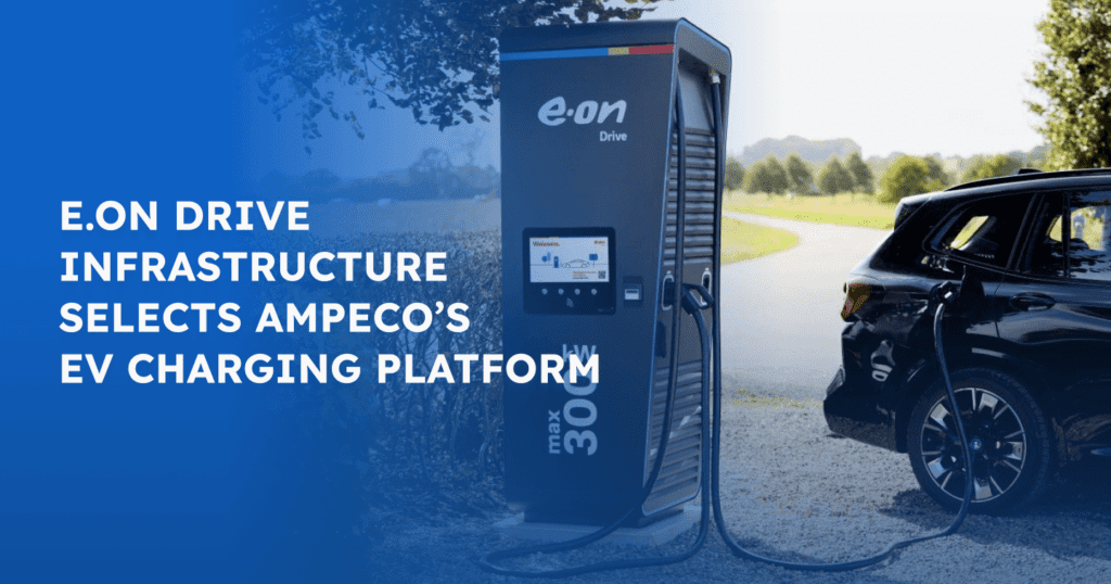 E.ON Drive Infrastructure selects AMPECO’s EV charging platform - E.ON Drive Infrastructure (EDRI), one of Europe's leading public Charge Point Operators (CPOs), has selected AMPECO's EV charging management platform as their backend-solution for its pan-European CPO business.